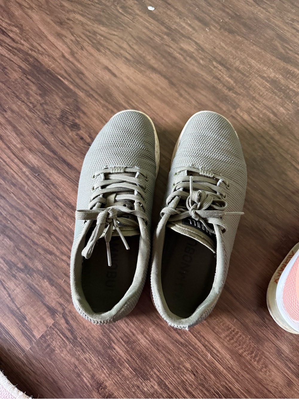 Women’s NoBull Casual Knit Lace-Up Sneakers in Olive